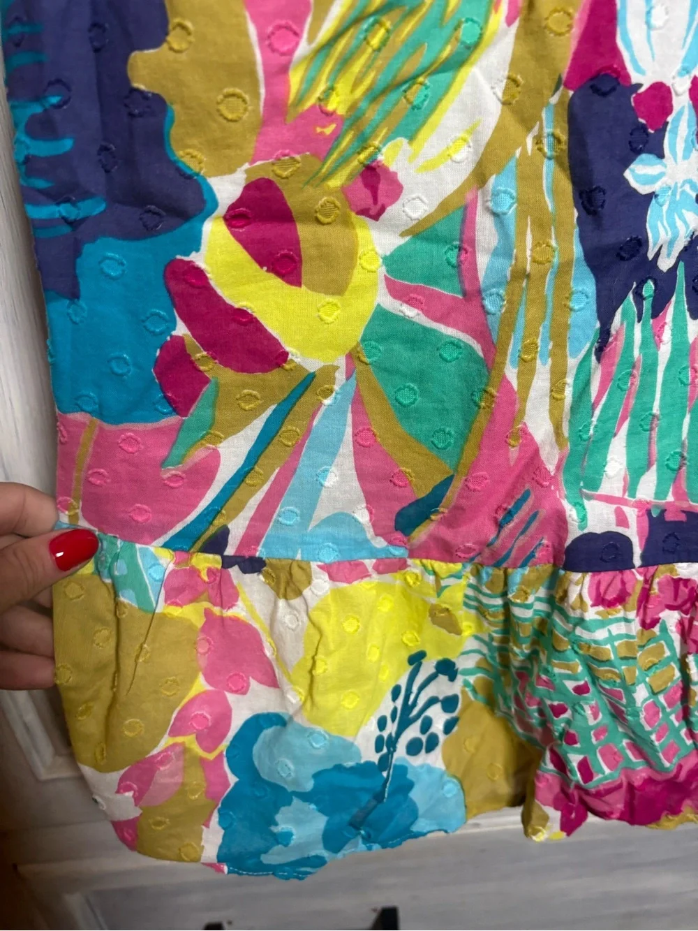 J. Crew Tie Strap Tropical Floral‎ Peplum Tank Preppy Vacation Garden